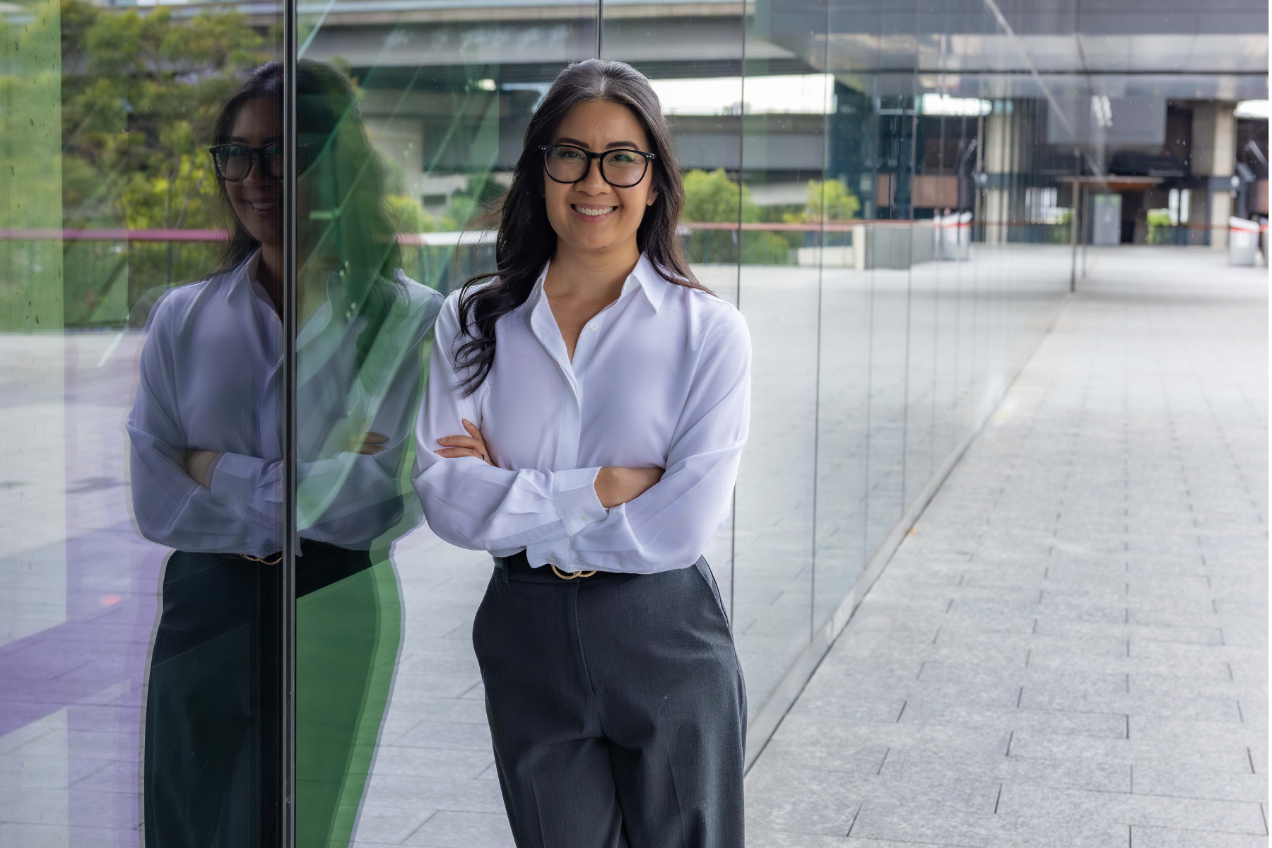  Dental practitioner taking a moment to reflect and manage workplace stress in a busy dental practice.